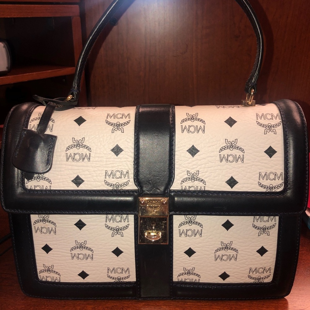 MCM Worldwide Gently Used Satchel